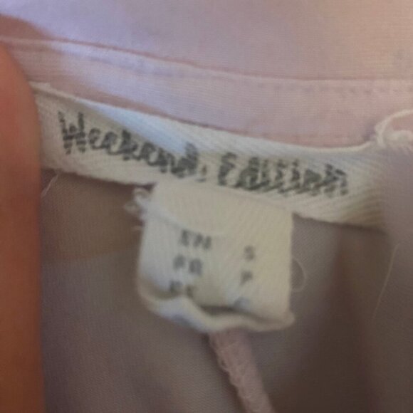 Weekend Edition Peach Print Long Sleeve Onesie Pajama Romper | Size S - Picture 9 of 10